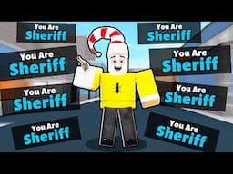 Sheriff ONLY MM2 Funny Moments.. (Roblox Movie)