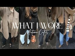 What I Wore In A Week | Autumn Outfits