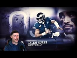 Rugby Player Reacts to JALEN HURTS (QB, Eagles) #3 The Top 100 NFL Players of 2023