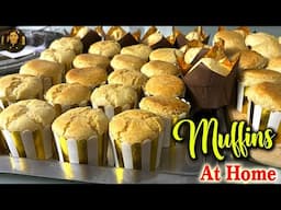 घर पर बनाएँ Perfect Muffins | Easy & Soft Recipe