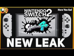 Nintendo Switch 2 Fixes a Big Problem! Plus  FIRST Splatoon 4 Patent?