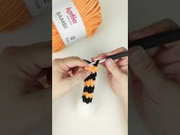 Cambio de Color Invisible⚡Quick Tip Crochet Amigurumi Chenille | Katia Academy #crochet #amigurumi