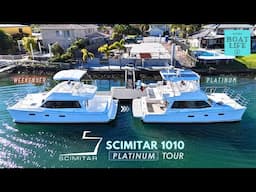 Scimitar 1010 Platinum - Tour & SURPRISE Tender  TEST