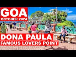 Goa | Dona Paula - October 2024 | Goa Vlog | Famous North Goa Lovers Point, Near Panjim City |