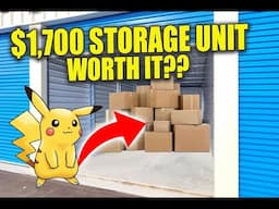 Old Toys Comics Pokemon in Storage Unit Abandoned