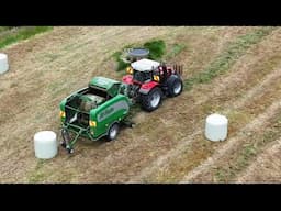 Raked, Baled and Stacked. Grass Needs Kick.