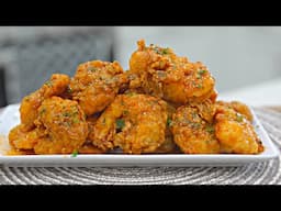 CRISPY Hot Honey Fried Shrimp Recipe