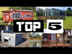 top 5 shipping container home builds