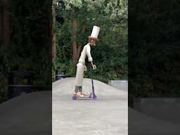 He’s cooking #shorts #shortvideo #viralvideo #scooter #stunt