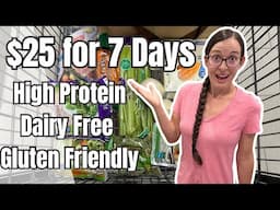 $25 for 7 Days | High Protein, Dairy Free, Low Sugar, and Naturally GF | Single Person Meal Plan