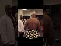 Mike Tyson vs Jake Paul got a little bit cheeky.. #shorts #miketyson #jakepaul