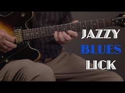 Jazzy Blues Guitar Lick Lesson