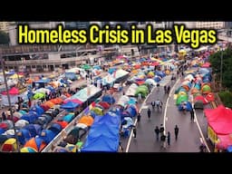 Homeless Population Growth in Nevada's Most Populous City Las Vegas