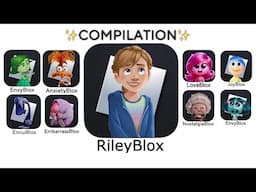 If INSIDE OUT Characters Owned ROBLOX😱😍👵🥦 - *COMPILATION*