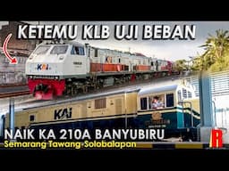 Naik Kereta Api Banyubiru Pakai Lokomotif Vintage & Ketemu 8 Unit Lokomotif Uji Beban di Solo