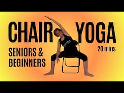 Invigorating Full Body Chair Yoga Stretch for Beginners & Seniors