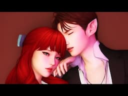 Forever Yours ⌛❤️ Vampire and Human Love Story | Sims 4 High School Love Story (1/2)