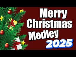 Nonstop Christmas Songs Medley 2025🎄🎅Best Christmas Songs Of All Time🎅🎁🎄Merry Christmas Medley 2025