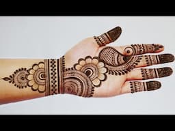 New Easy Mehndi design for Front hand |Simple Mehandi design |Mehandi ka design|Henna Mehndi designs