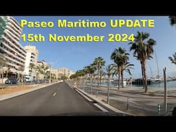 Paseo Marítimo UPDATE - Palma de Mallorca - Majorca - 15th November 2024