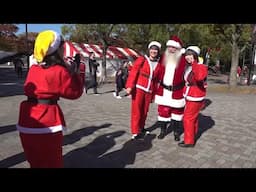 Thousands of Santas take part Tokyo parade to raise money for children with illnesses