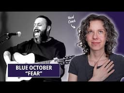 This one hit home. First-time reaction to "Fear" performed live by Blue October's Justin Furstenfeld