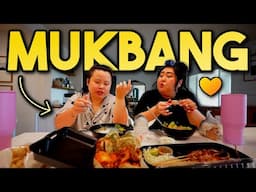 Wingstop Buffalo Wings Mukbang + Lao Papaya Thum Mak Hoong with Noodles + Raw Octopus 먹방 Eating Show