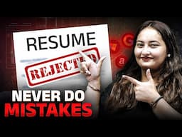 What are the Mistakes Which Freshers Needs to Avoid in Resume | Mistakes to Avoid in Resume