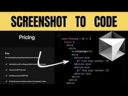 Convert Screenshot to Code in Minutes (With Cursor AI)