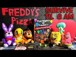 SPONGEBOB & PATRICK'S FIVE NIGHTS AT FREDDY'S SURVIVE TIL 6 AM BOARD GAME