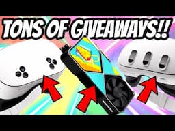 HUGE GIVEAWAYS: NEW RTX 4090, Quest 3, 3S’s & BoboVR Accessories!!