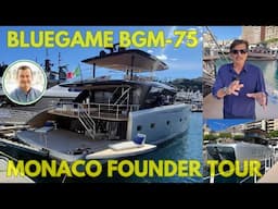 BGM75  Multi-Hull Innovation Bluegame Power Founder Tour | Luxury & Performance with Luca Santella 🌊