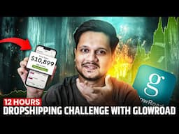 ₹1000 Rupees Dropshipping Challenge With GlowRoad | Live Sales & Profit 💰🚀